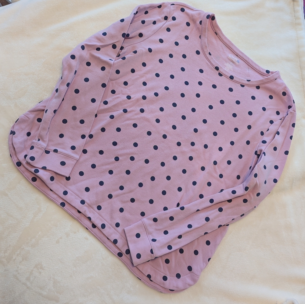 Croft & Barrow Long Sleeve Top
